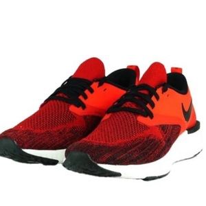 Nike Mens Odyssey React Flyknit 2 Running Shoes RED ORBIT
